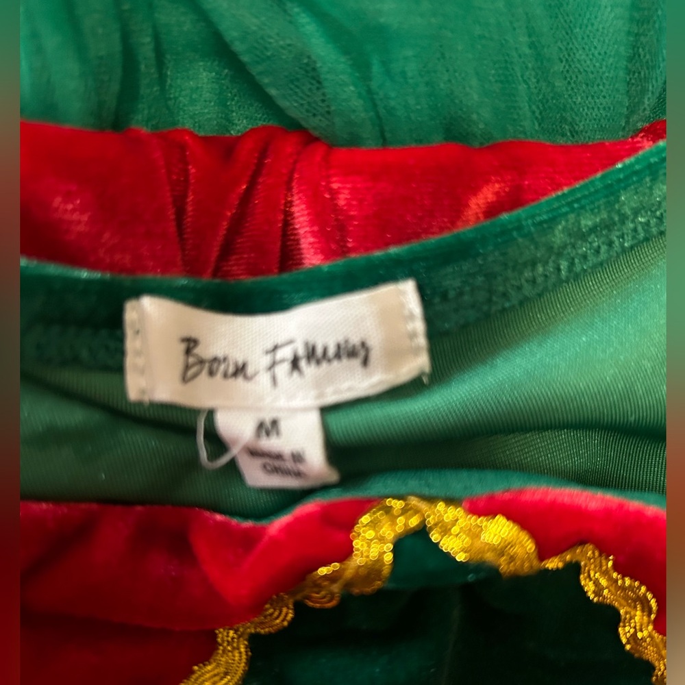 Christmas costume dress (Born Famous) size M - Picture 3 of 5